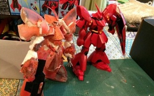 巧奪天工！日本高手用龍蝦殼自製沙薩比模型