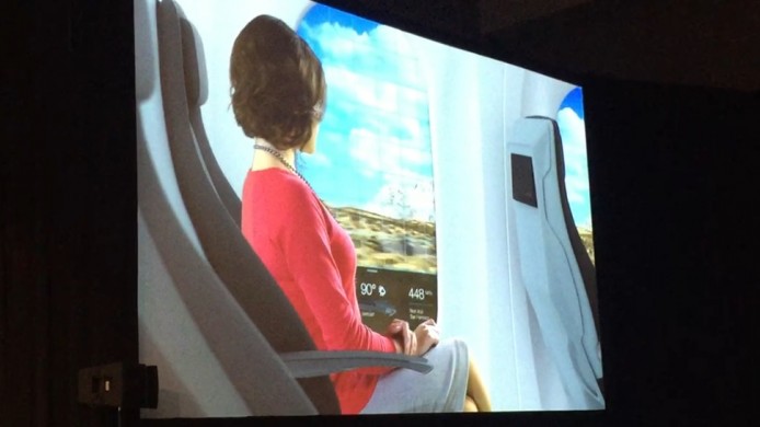 配備 AR 功能  美國「超級高鐵」車窗有片睇