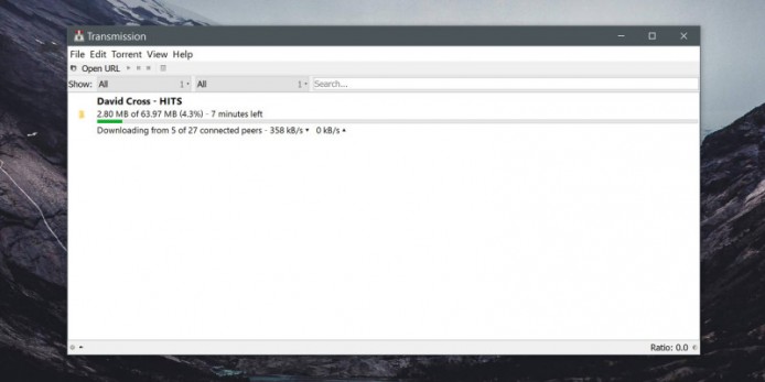 人氣 BT 工具 Transmission 終於推出 Windows 版本