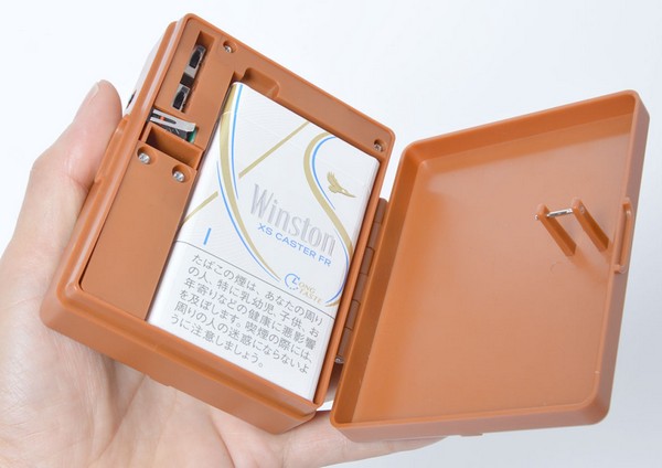 協助減少吸煙次數！日本製「香煙夾萬」到指定時間先可打開