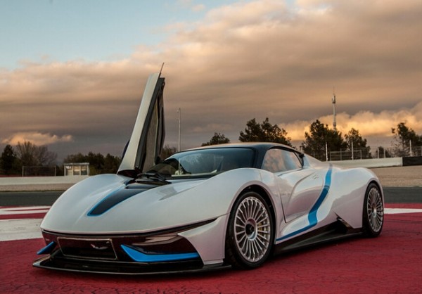 外形規格俱佳   國產「北汽」電動超跑現身