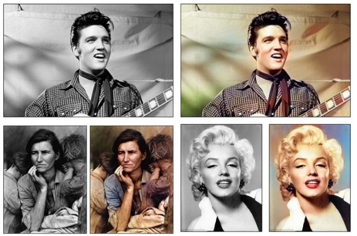 黑白相變 Color ！新技術可讓電腦自動填色