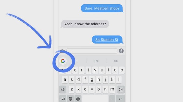 勁方便 ! Google新 iOS 鍵盤 Gboard 可於其他 App 內直接搜尋資料