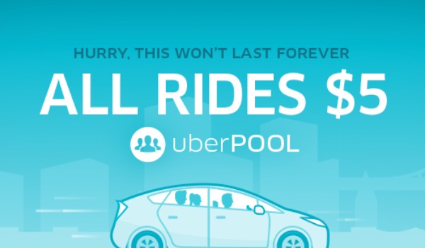 「泥猛的」都做埋！Uber 測試廉價共乘計劃