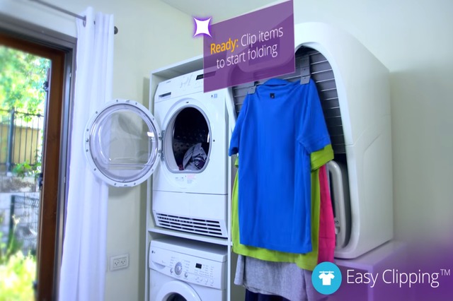 懶人福音！自動摺衫機後年登場