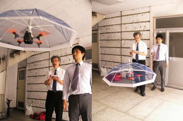 神奇飛行傘 – 自動跟隨「主人」遮風擋雨