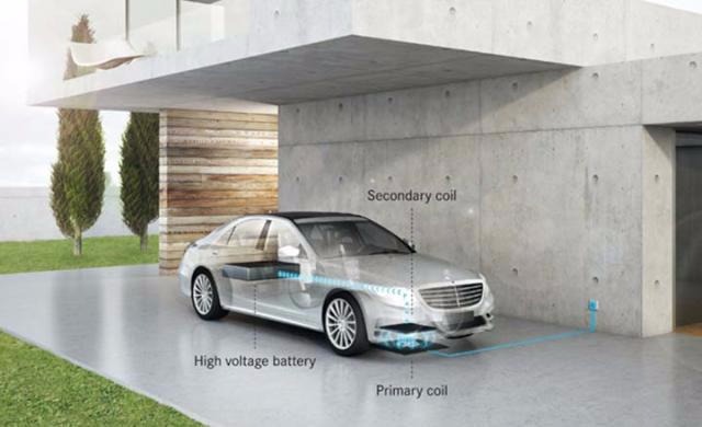 平治明年推無線充電 S-Class 電動車