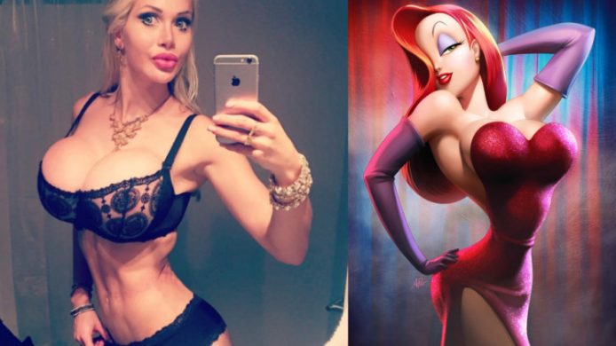 美國女生為實現卡通外表整形 19 次，連肋骨也拆掉