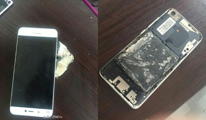 印度爆完到中國   再有小米手機充電期間爆炸