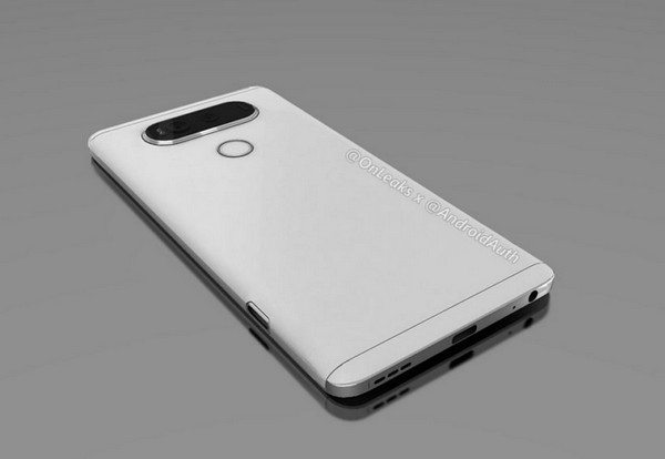 又玩模組式配件！LG V20 渲染圖曝光　極多設計複製自 G5