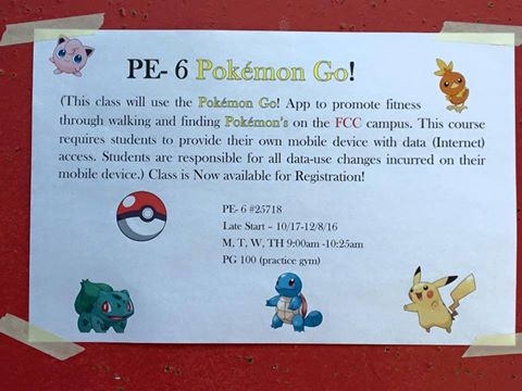 《Pokemon Go》代替 PE 堂   邊玩邊儲學分