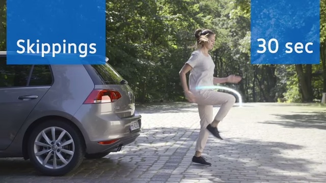 長途車定時鬆一鬆  VW 教司機做體操