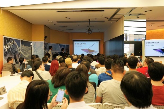 全場爆滿！ Samsung Note 7 試玩派對精彩回顧【附 CSL 限定優惠】