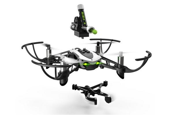 【有片睇】可安裝各種模組式配件！Parrot Mambo 無人機可以發射 BB 彈兼空投物件