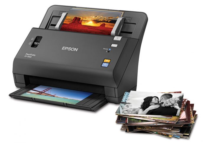 一秒一張  Epson 推出極速相片掃描器