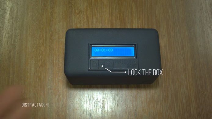 DistractaGone 手機盒子設時間鎖    收起手機做事更專心