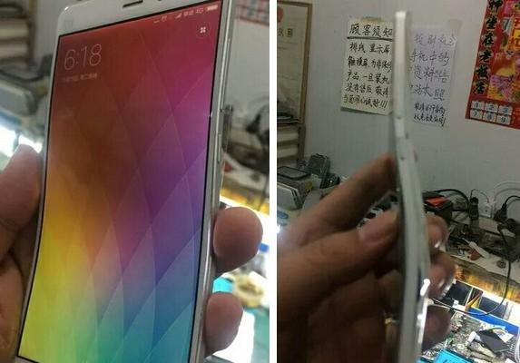 熒幕竟然冇爆！小米 Note 被車門夾成「S」形仲可正常使用