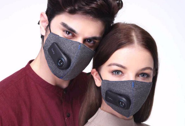 專為對抗霧霾而設！小米「布梨新風口罩」外面設有過濾風扇