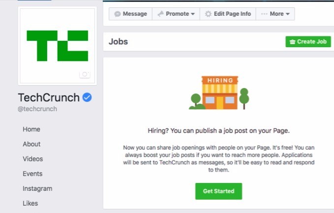 染指招才網站   Facebook 新功能撼 LinkedIn