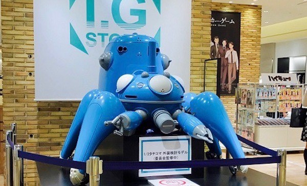 攻殼車登陸日本 I.G Store 變身接待員