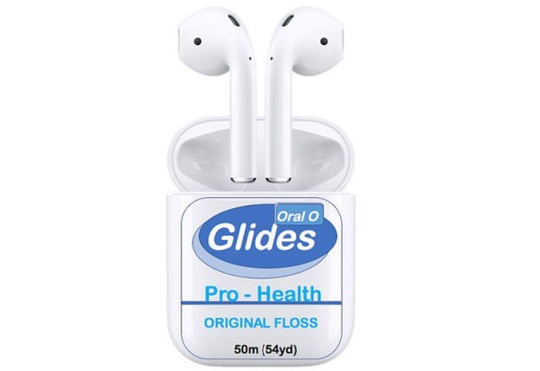 魚目混珠！充電盒貼上「牙線貼紙」即可防止 AirPods 被賊人偷走