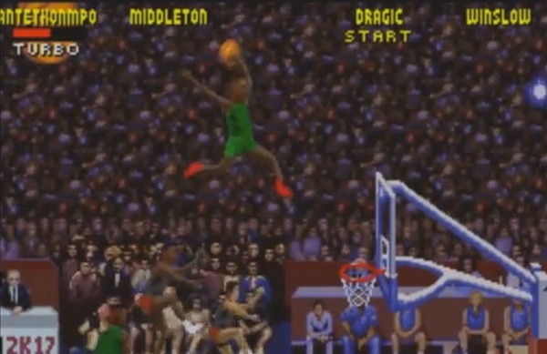 【有片睇】有愛玩家 DIY！《NBA Jam》更新至 2017 版有得用最新一季球員