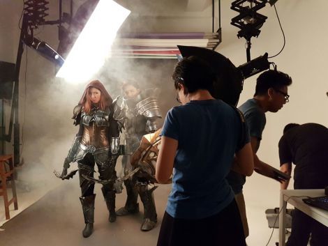 Online Game 戰友變夫妻   拍攝 Diablo 主題婚照留念