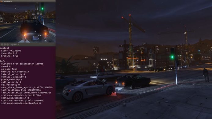 慳一筆！大學用《GTA V》研發自動駕駛系統