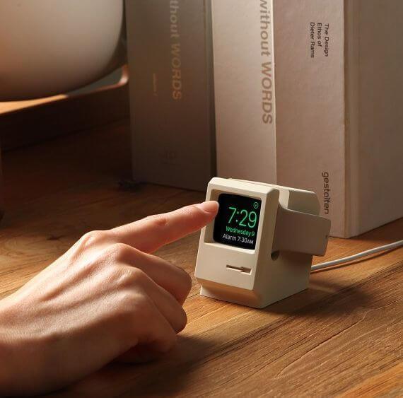 趣緻表座讓 Apple Watch 化身經典 Macintosh
