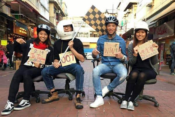 攞正牌玩飄移！全港首個「辦公椅速度賽」現已接受報名