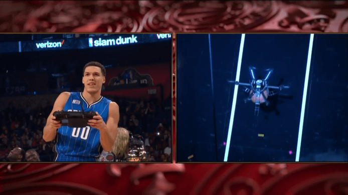 【有片睇】人機合作 ! NBA 球員 x Intel 無人機合作入樽