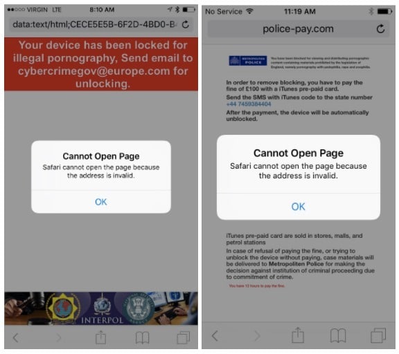 iPhone 瀏覽色情網站  隨時誤墮騙徒陷阱