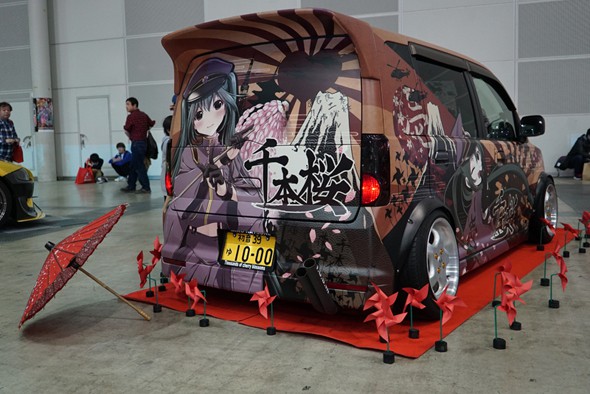 將動畫愛展現於車上　日本小型「痛車」展大量神作！
