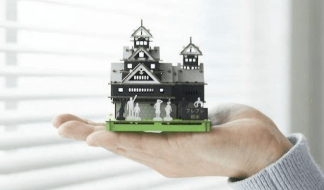 日本熊本城推卡板模型籌款　有得玩又有得做善事