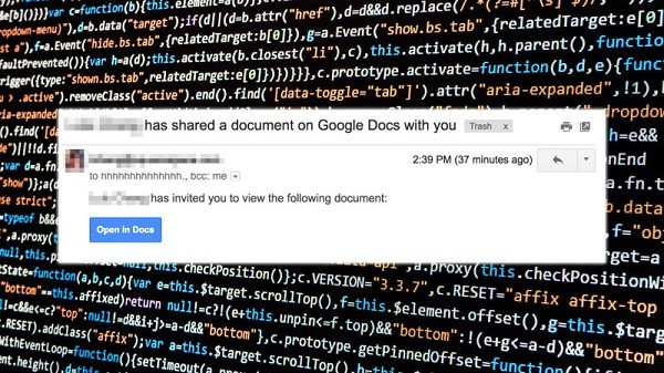 小心中伏！新型釣魚攻擊假冒 Google Docs 邀請文件引人上當