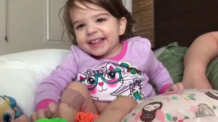 2小時無呼吸撿回性命 3歲小妹妹完全康復