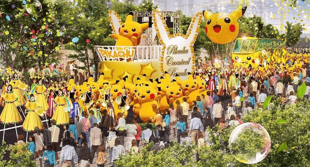 比卡超公式大型活動 海陸空到處都見到比卡超！