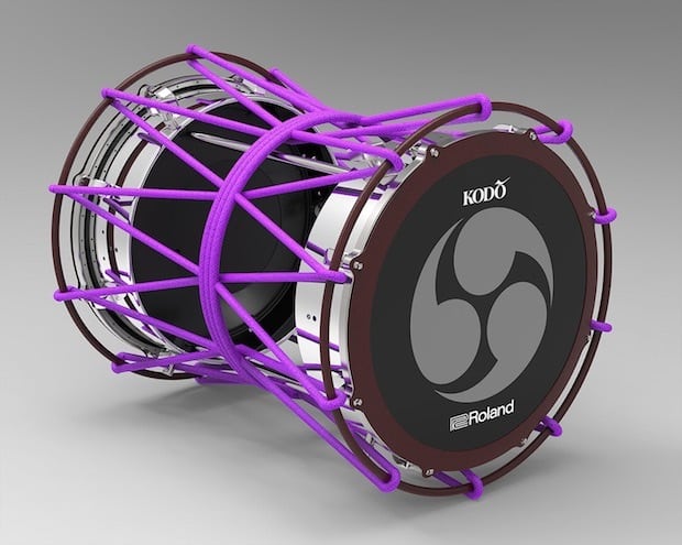 日本傳統數碼化  Roland 發表首個電子太鼓