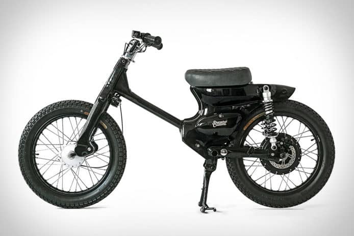 經典 Honda 電單車改裝  變身型格零排放電動車