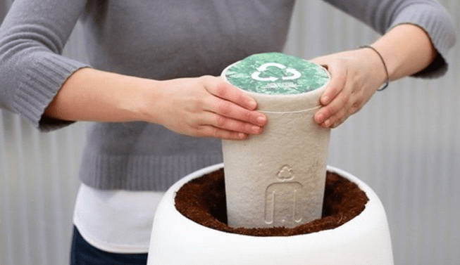 【有片睇】塵歸塵土歸土 可生物分解的骨灰罌 讓先人培育幼苗