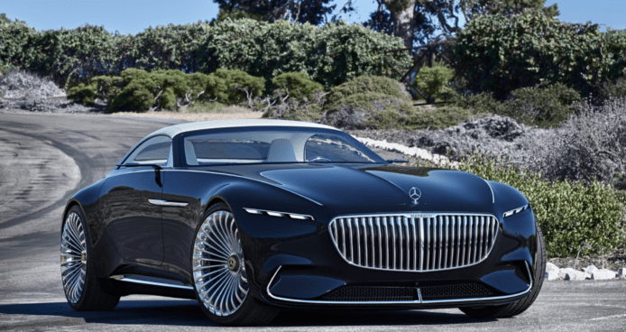 復古超豪概念電動車 Mercedes-Maybach 6 Cabriolet Concept