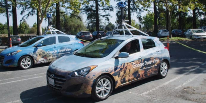 人工智能 + 更好相機  Google 街景圖全面提升