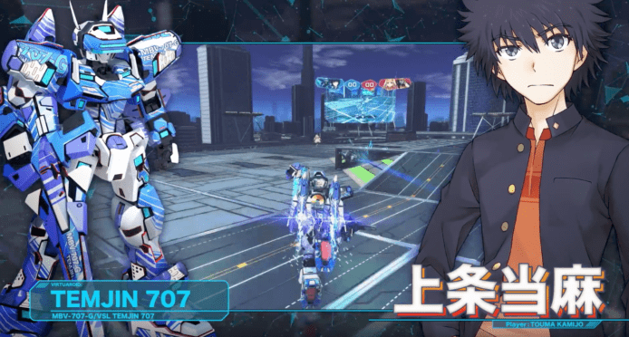 【TGS 2017】Virtual-On x《魔法禁書目錄》14年前機械人對戰名作復活