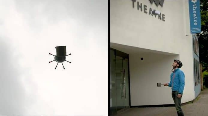 【有片睇】最新送貨無人機概念   識追蹤收件人位置交貨