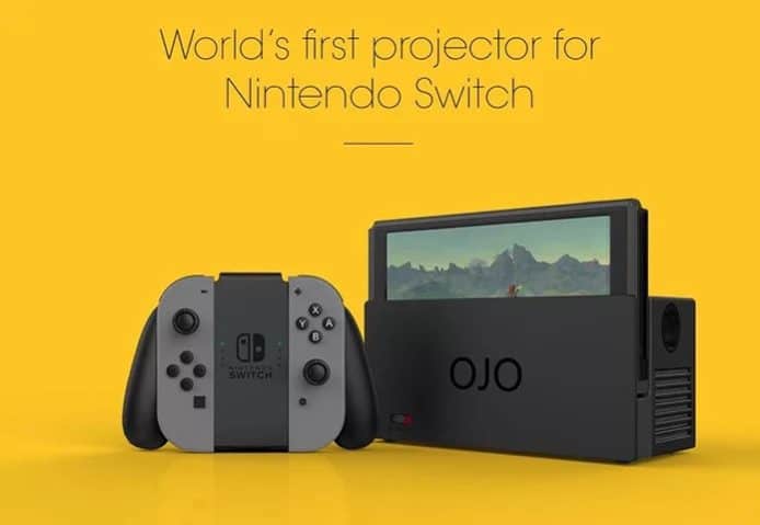 任天堂 Switch 投影機 OJO 邊度玩都有大屏幕