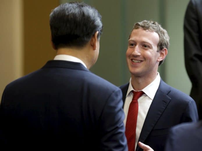Apple、Facebook 兩大巨頭會見習近平　「進一步擴大開放」