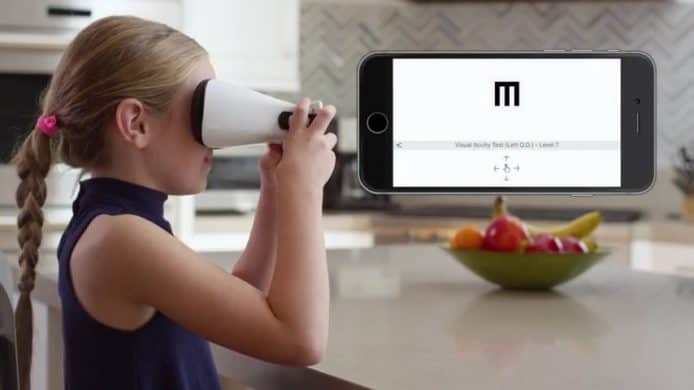 新裝置 Eyeque 用智能手機於家中隨時驗眼