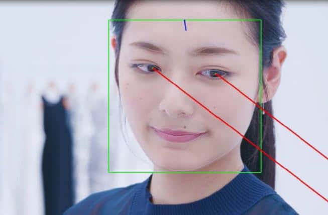 NEC藝術展「以視線開花」　用AI偵測觀眾視線　