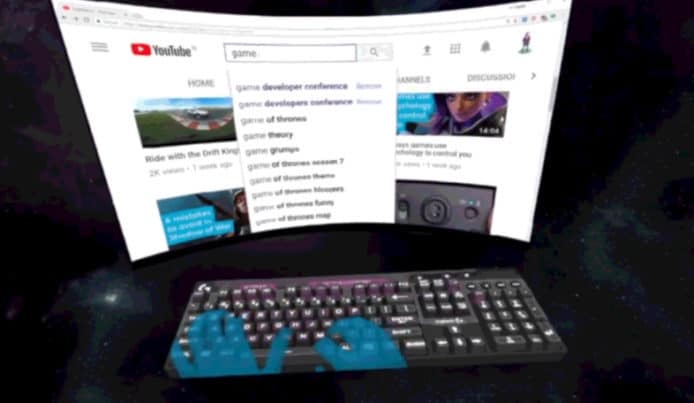 Logitech 推出 VR 鍵盤「Bridge」讓你在 VR 環境方便打字