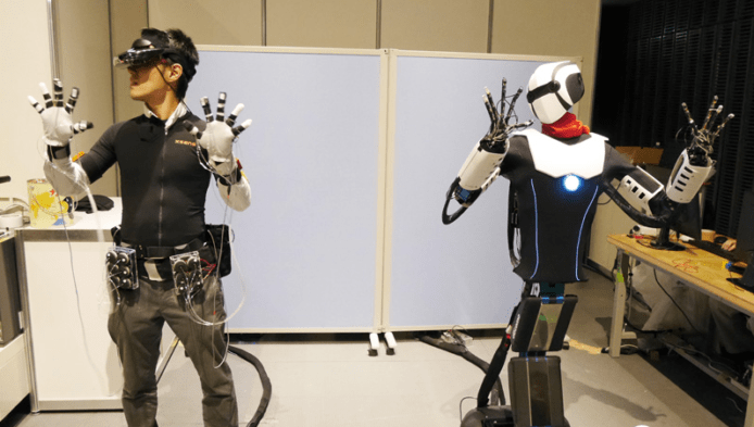 【有片睇】日本發表 5G 網絡機械人　操控者手指精細動作機械人實時反映